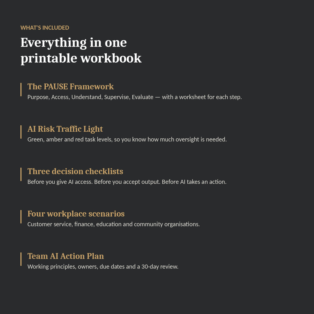 AI Agents & Human Responsibility — A Practical Workplace Toolkit