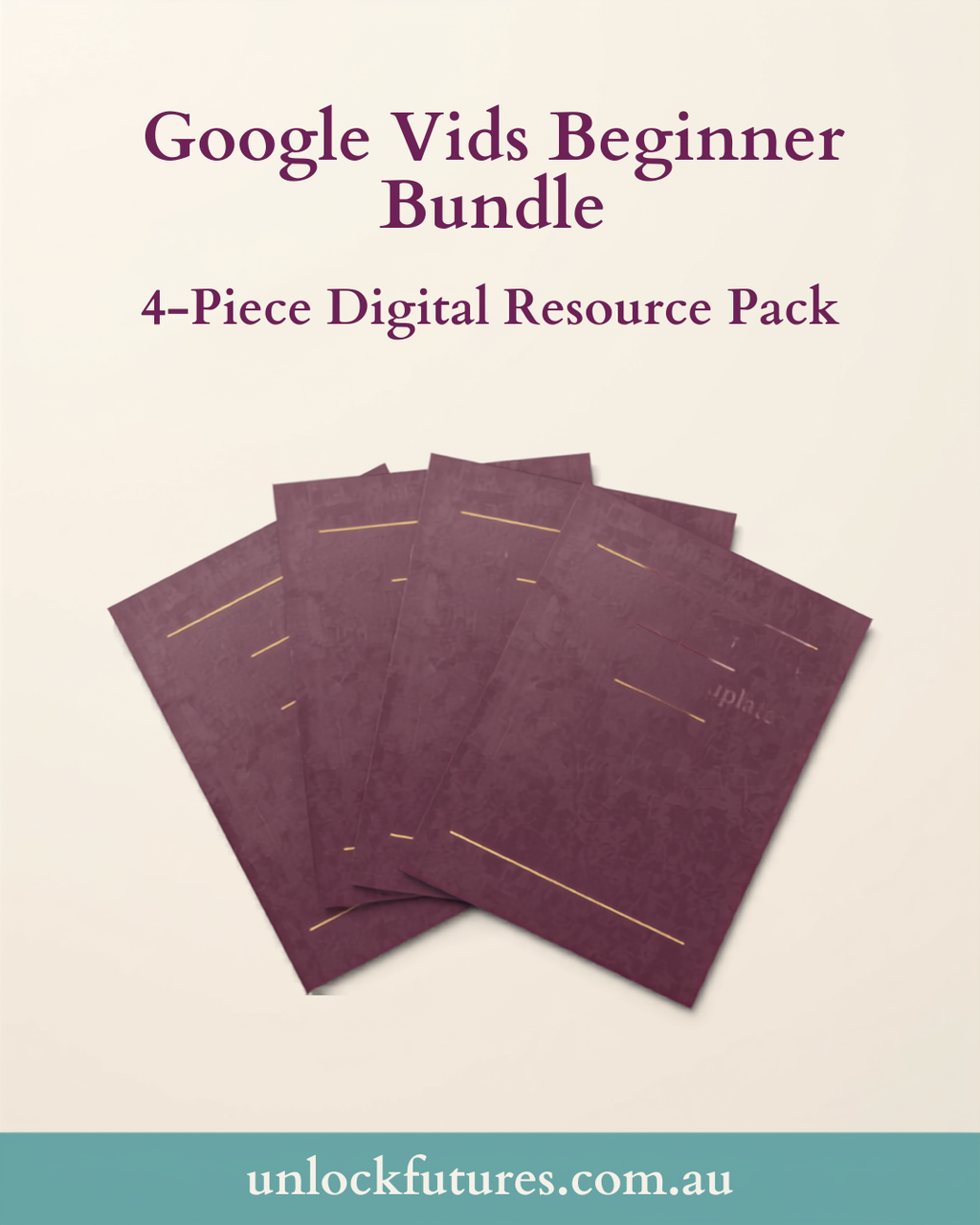 Google Vids Beginner Bundle — 4-Part Digital Resource Pack