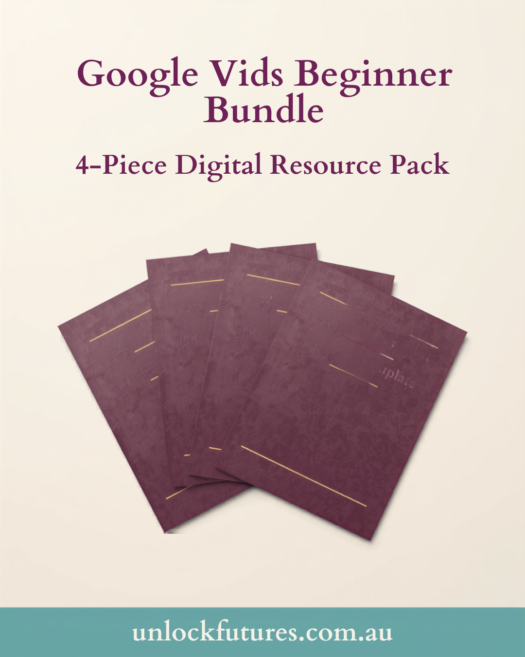 Google Vids Beginner Bundle — 4-Part Digital Resource Pack
