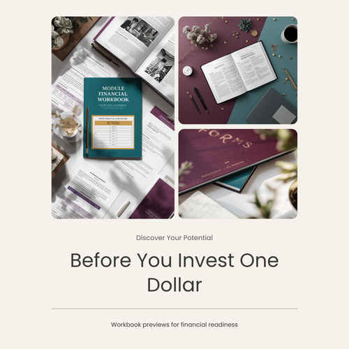 Before You Invest One Dollar — Beginner Stock Market Workbook (Self-Study Edition)